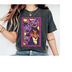 scar and hyenas idiots shirt, 30th anniversary t-shirt, the lion king tee, disney family vacation, disneyland trip