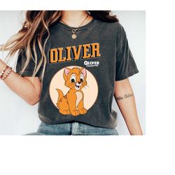 oliver cat shirt, oliver and company t-shirt, disney cats tee, family vacation, disneyland trip