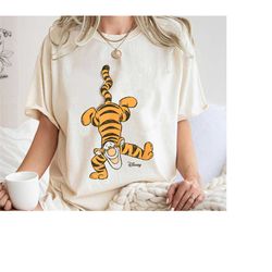 tigger handstand shirt, pooh and friends t-shirt, winnie the pooh tee, disney family vacation, disneyland trip
