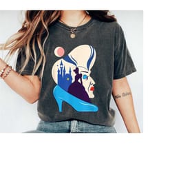 cinderella and lady tremaine shirt, cinderella t-shirt, disney princess tee, family vacation, disneyland trip