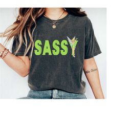 tinker bell sassy shirt, tinkerbell shirt, peter pan t-shirt, never land tee, magic kingdom, disneyworld, disneyland tri