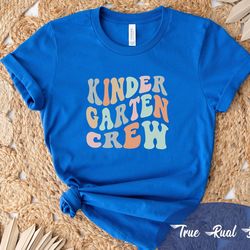 kindergarten crew shirt, kindergarten shirt, kindergarten teacher shirt, kinder team shirt, kinder squad, kindergarten g