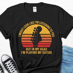 funny guitarist tee, guitar men's t-shirt, guitar lover gifts from wife for men, father's day shirt, grandpa guitar owne