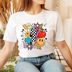 groovy teacher shirt, retro teacher shirt, cute teacher shirt, teacher graphic tees, gift for teacher, teacher clothes,