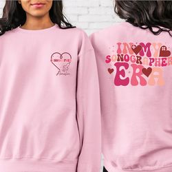 in my sonographer era sweatshirt, custom sonographer hoodie, sonographer gifts, cute hoodie for sonographer, radiology h