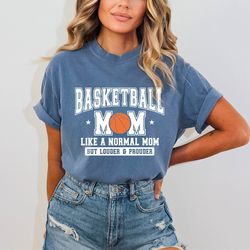 Basketball Mom Shirt, Basketball Mom Leopard Shirt, Game Day Mom Shirt, Gift For Basketball Mom, Happy Mothers Day Shirt