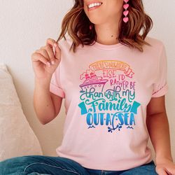 there's nowhere else i'd rather be than with my family out at sea, cruise shirts with my besties, matching cruise boat t