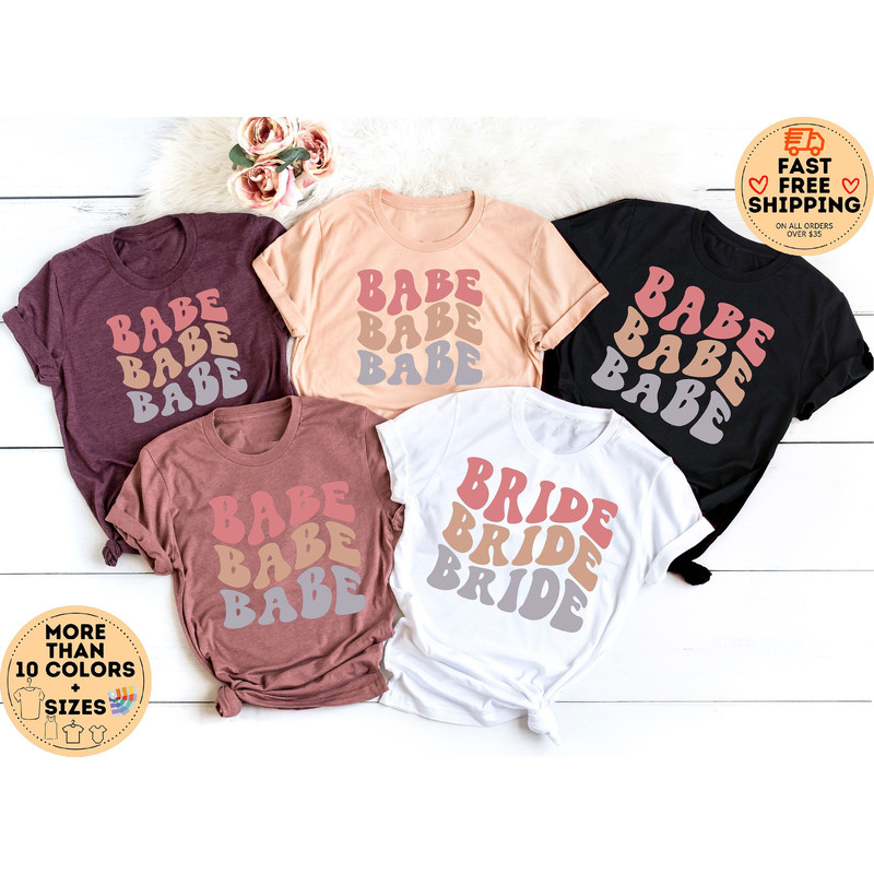 Bride Babe Shirt, Bachelorette Party Shirts, Bride Squad, Bridal Shower Tees, Bridal Party Gifts, Bridal Proposal Gifts, Bride to be Shirt.jpg