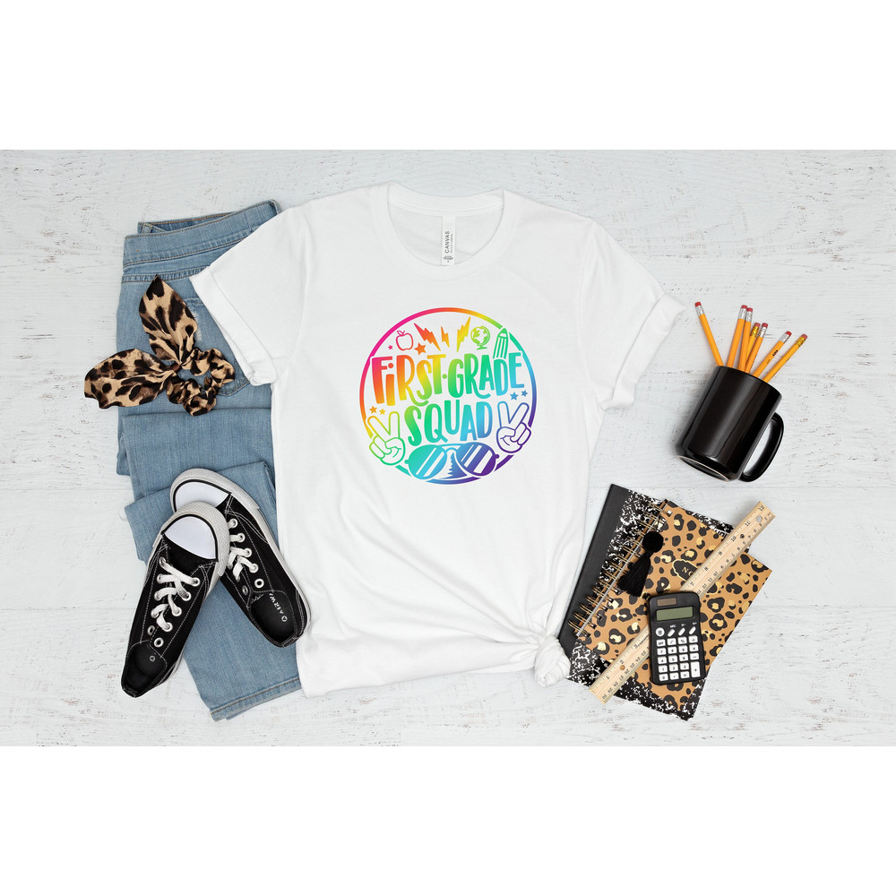 1st Grade Squad Shirt, First Grade Kids Shirt, Back To School Shirt, First Grade Shirt, First Grade Teacher Shirt, 1st Grade Shirt.jpg