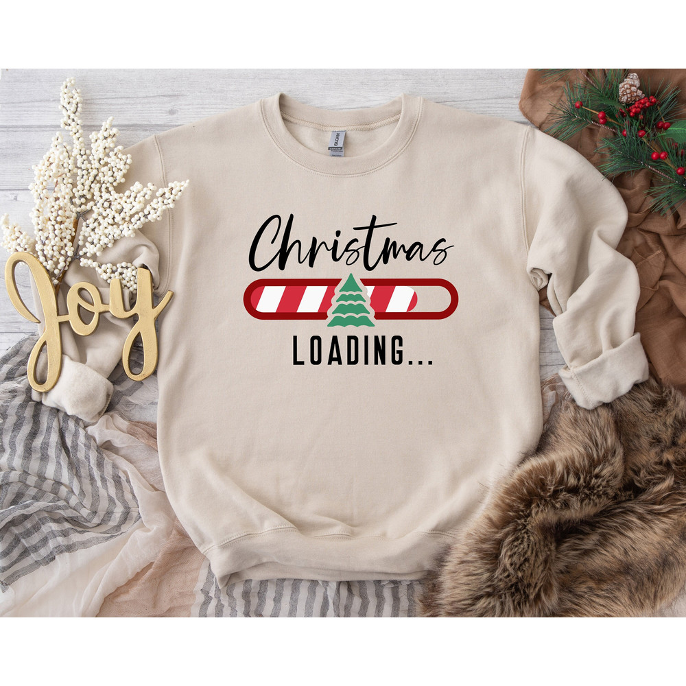 Christmas Loading Sweatshirt, Christmas Progress Bar Tshirt, Christmas Family Sweatshirt, Merry Christmas Hoodie, Funny Xmas sweaters.jpg