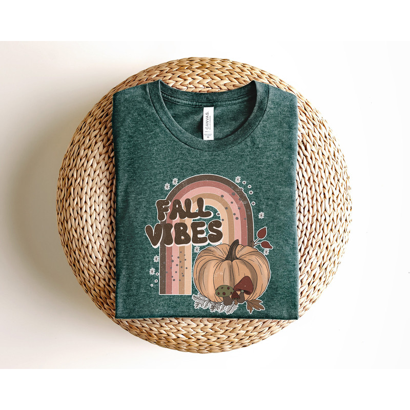 Fall Vibes Shirt, Leopard Pumpkin Shirt, Fall Rainbow Shirt, Thanksgiving Sweatshirt, Thanksgiving Woman Shirt, Pumpkin Shirt, Autumn Shirt.jpg