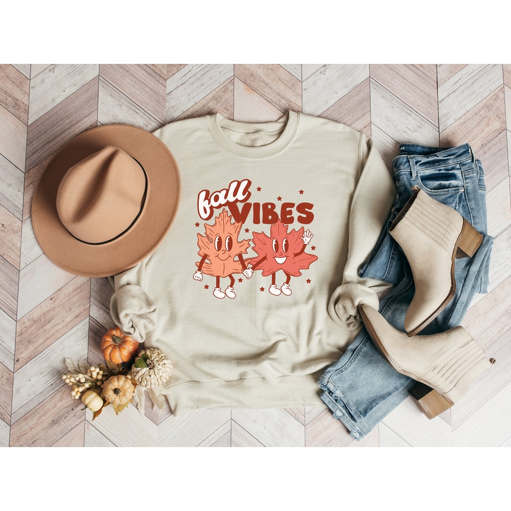 Fall Vibes Shirt, Thanksgiving Vibes Shirt, Hello Fall Shirt, Thanksgiving Sweatshirt, Thanksgiving Shirt For Woman, Cute Pumpkins Shirt.jpg