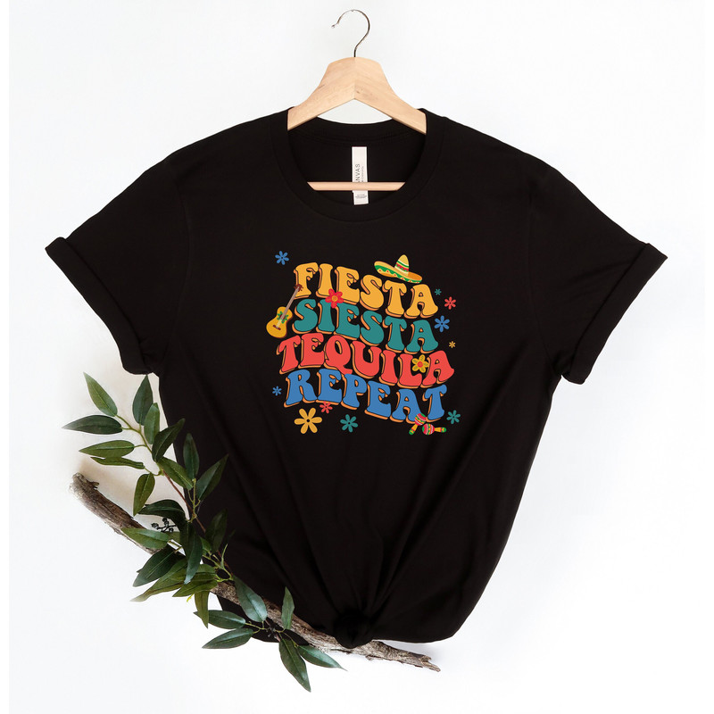 Fiesta Siesta Tequila Repeat Shirt, Mexican Shirt, Cinco De Mayo Shirt, Fiesta Party Shirt, Mexican Party Shirt, Hispanic Party Shirt.jpg