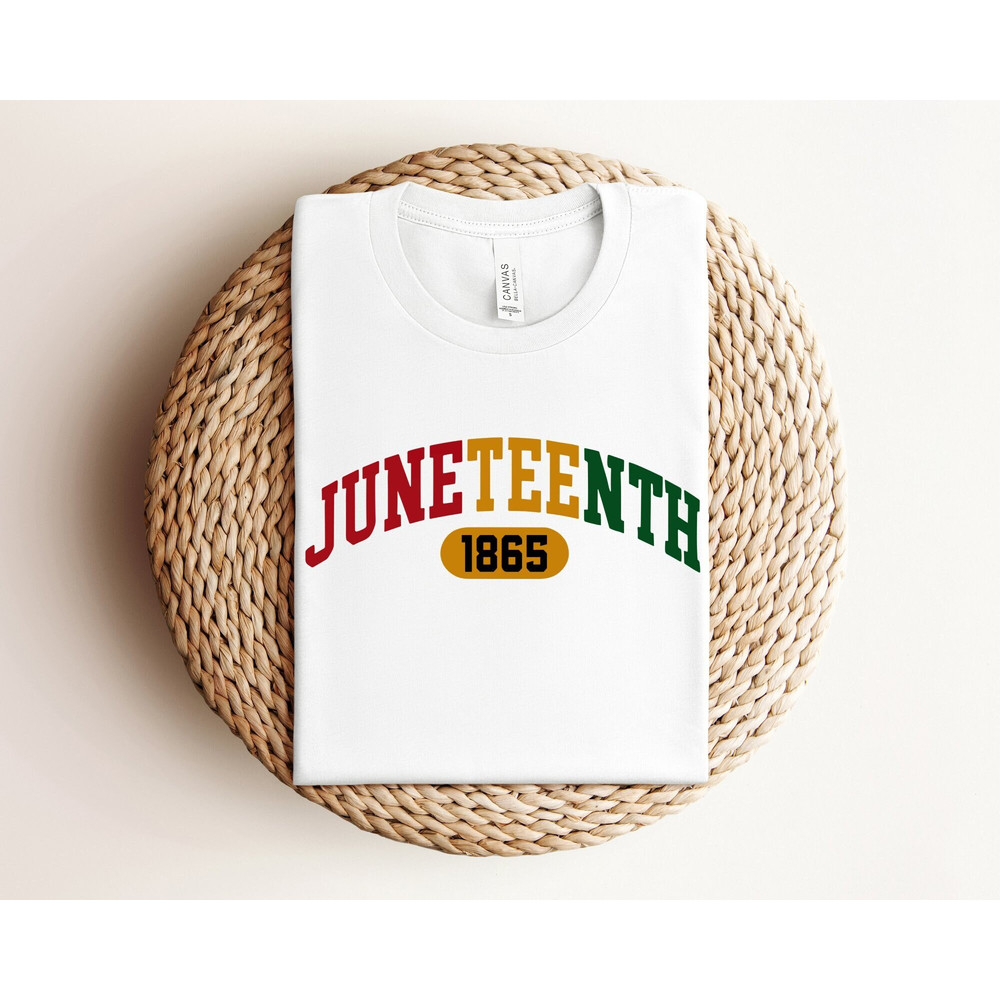 1865 Juneteenth Shirt, Afro Woman Shirt, Juneteenth Shirt, Freedom Shirt, African American Juneteenth Shirt, Black History Shirt, BLM Shirt.jpg