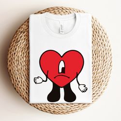 bad bunny shirt, tu no eres bebecita eres bebesota shirt, un verano sin ti shirt, 90s bad bunny shirt, bad bunny heart s
