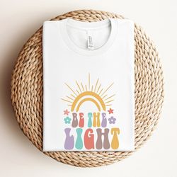 be the light shirt for christians, mathew 514 shirt, bible verse shirt, religious shirt, faith outfit, church shirt, gif