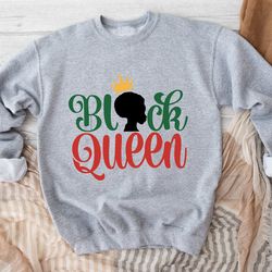 black queen sweatshirt, black woman sweatshirt, afro women gift, afro girl sweater, black queen hoodie, black lives swea