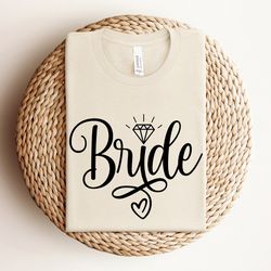 bride shirt, bride proposal shirt, wedding party gift, bridal party shirt, bachelorette party shirt, just married, engag
