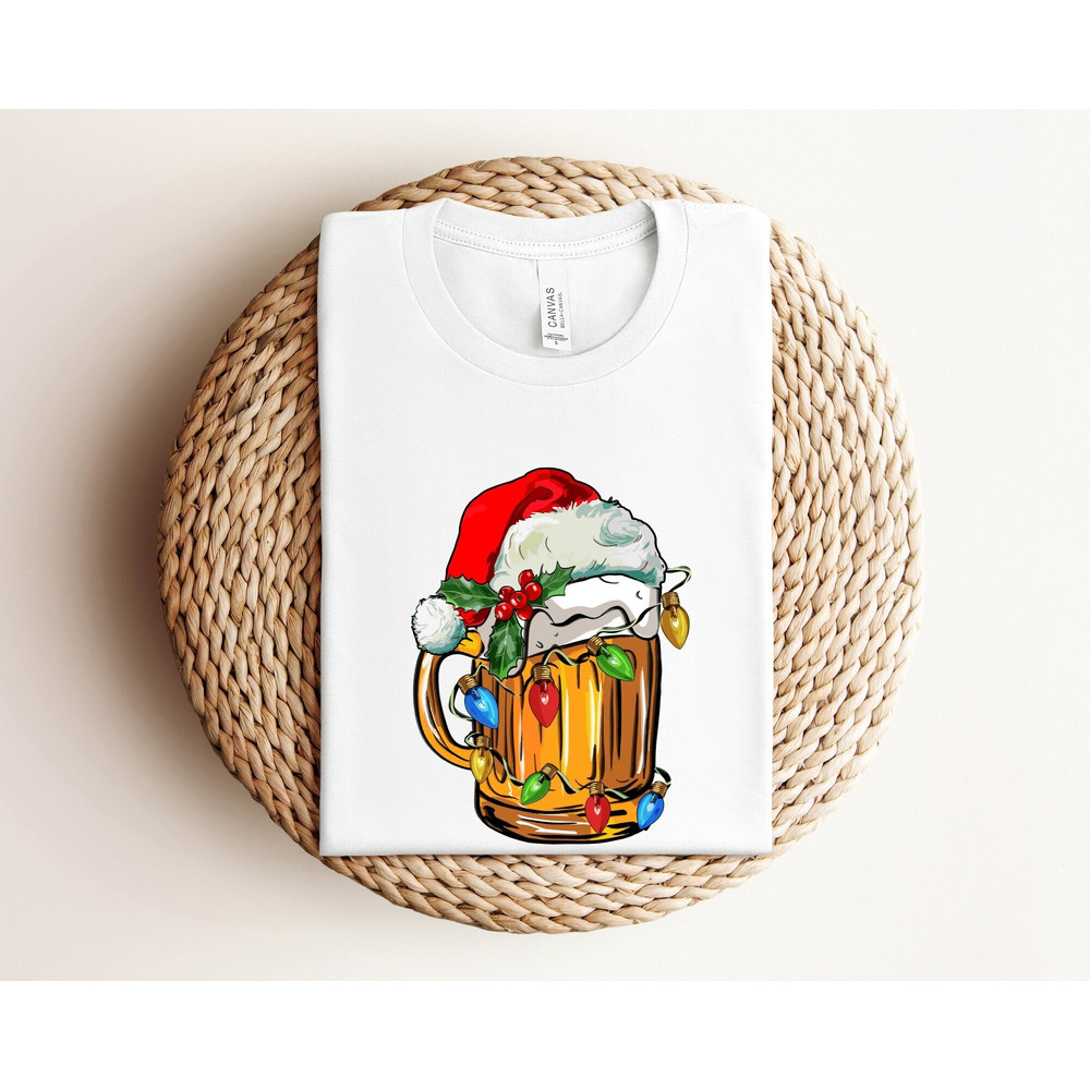 Christmas Beer Shirt, Most Wonderful Time for a Beer, Funny Christmas T-shirt, Funny Christmas Gift, Dad Christmas Gift, Beer Lover Gift.jpg