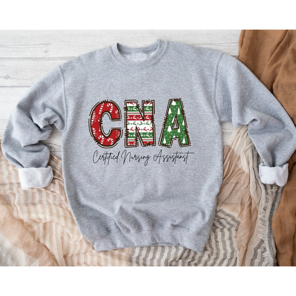 Christmas Nursing Sweatshirt, Nursing School Hoodie, Nurse Christmas Sweatshirt, Christmas Hoodie, 2023 Christmas, Nurse Gift for Woman.jpg