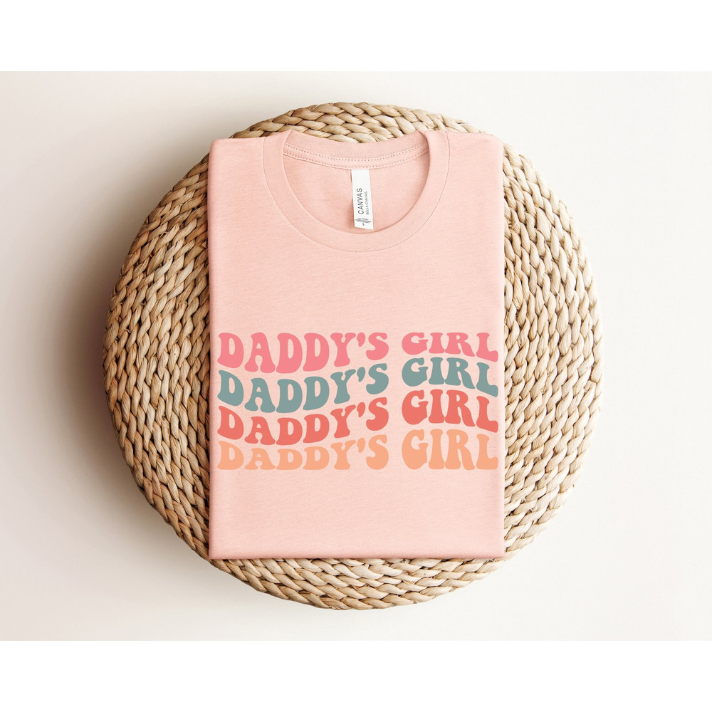 Daddy's Girl Baby Shirt, Retro Daddy's Girl Bodysuit, Daddy Daughter Clothes, Father's Day Shirt, Daddys Girl Outfit, Newborn for Girls.jpg