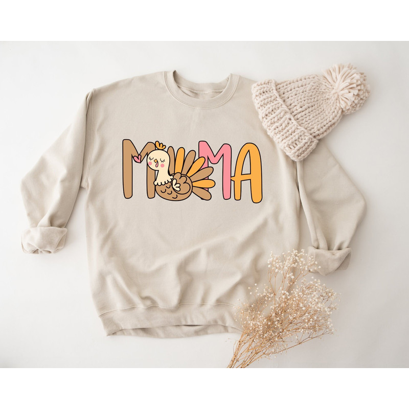 Thankful Mama Sweatshirt, Womens Fall Sweatshirt, Fall Sweatshirt, Thanksgiving Sweatshirt, Womens Thanksgiving Sweatshirt, Thankful Hoodie.jpg