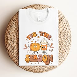 tis the season, fall coffee shirt, thanksgiving pumpkin spice shirt, hot coffee shirt, pumpkin season shirt, fall shirt,