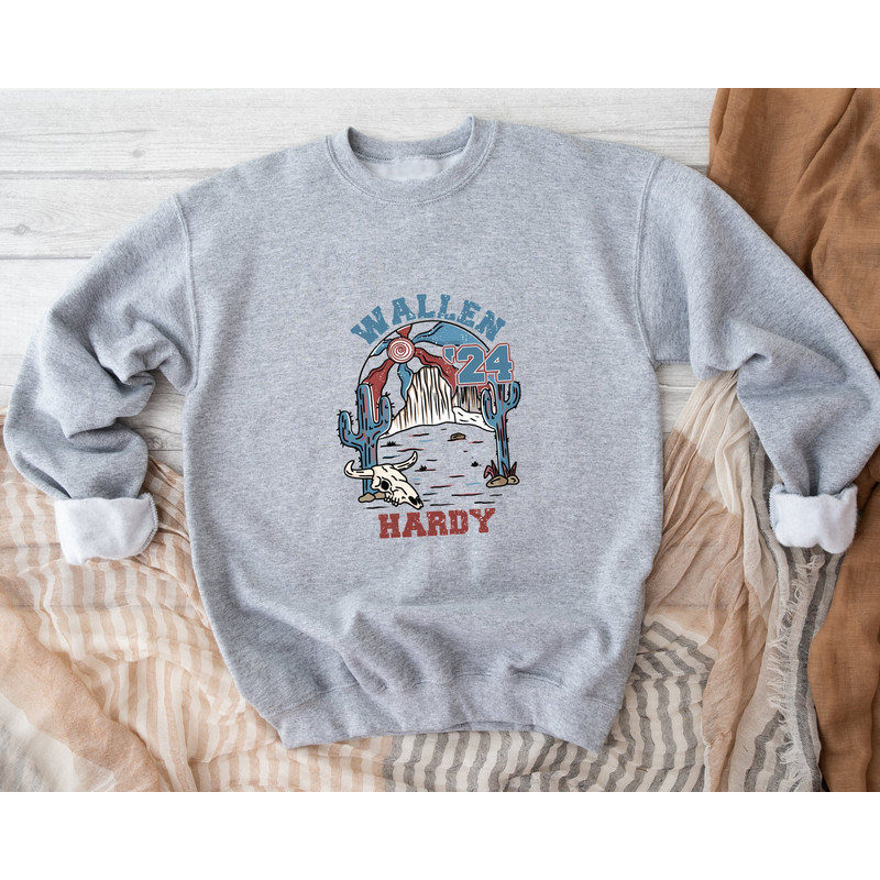 Wallen Hardy '24 Sweatshirt, Country Music Sweatshirts, Western Graphics Sweatshirt, Hardy Merch, Country Concert Sweatshirt, Western Hoodie.jpg