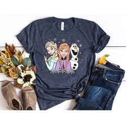 princess elsa and anna shirt, frozen elsa women's shirt, olaf shirt, frozen magic kingdom shirt, disney vacation shirt,