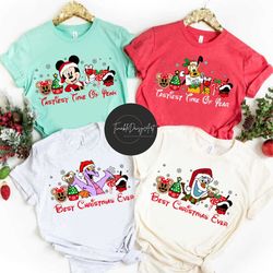 tastiest time of year disney christmas shirt, mickey minnie olaf stitch figment christmas snacks shirt, epcot center bes