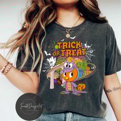 orange bird figment halloween shirt, disney epcot center halloween, trick or treat disney shirt, mickeys not so scary ha