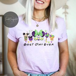 mickey minnie mardi gras snacks best day ever shirt, disney world disneyland mardi gras tee, let the good time roll mard