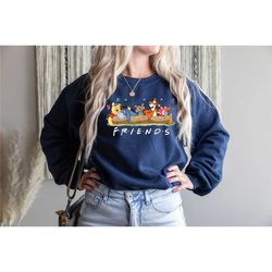 winnie the pooh friends sweatshirt, disneyland sweatshirt, pooh bear, disney pooh bear, piglet shirt, disney vacation, d
