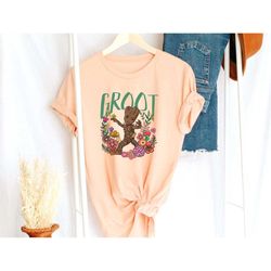 marvel guardians of the galaxy groot floral dance poster shirt,retro groot floral dance shirt,disney trip shirt,disney f