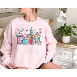 easter coffee sweatshirt,easter shirt,matching easter shirt,coffee lover sweatshirt,easter bunny tee,family easter shirt