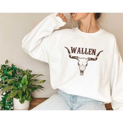 country western, wallen t-shirt, country music, bullhead t-shirt, dtf transfer, comfort color brand