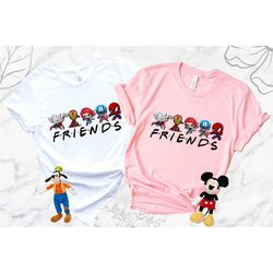 disney super hero friends shirt, avengers super hero shirt, marvel super hero shirt, iron man, spider man, thor friends