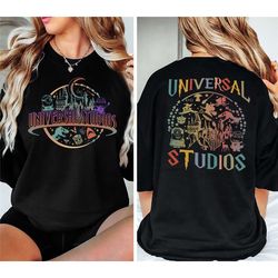 retro disney universal studios 2024 shirt, disneyland family trip sweatshirt, universal studio orlando hoodie, disneywor