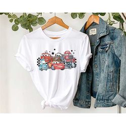 disney pixar cars shirt, vintage lightning mcqueen shirt, tow mater shirt, disney cars shirts, retro cars shirt, disney