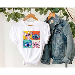 disney stitch shirt, stitch and angel shirt, disney gift, disneyland trip shirt, toddler stitch, disney family shirt, di