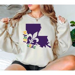 louisiana mardi gras 2024 sweatshirt, festival mardi gras shirts, louisiana american map hoodie, fat tuesday tee, vintag