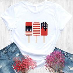 american ice-creams shirt, 4th of july shirt, patriotic ice cream shirt, fourth of july shirt, american flag shirt, usa