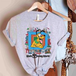 disney pluto dog walt disney world shirt, pluto dog tee, disney character, cute disney trip shirt, disneyland shirt, dis