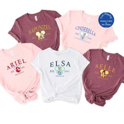 disney princess shirt, princess shirt,frozen princess, disney girl shirt, disney girl trip shirt, disney belle, cindere