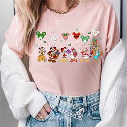 disney christmas family sweatshirt, christmas mouse and friends, merry christmas, christmas friends shirt, disney funny
