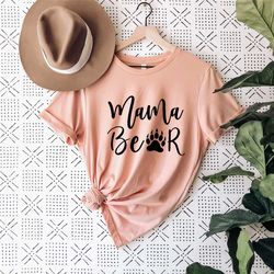 mama bear shirt, baby bear shirt, mommy and me shirts, matching shirts, matching family shirts, mom gift, mommy and me o