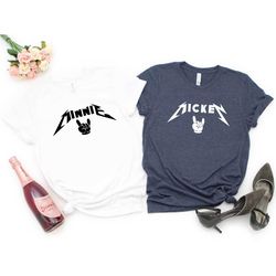 mickey, rock, rock n roll, disney shirts, disneyland shirts, disneyworld shirts, rock shirts, unisex shirts