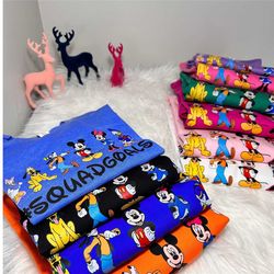 mickey mouse and friends surprise merry christmas parly 2023 tee, very merry christmas sweatshirt, disney family matchi