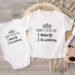princess shirt for girls,princess crown shirt,disney princess baby,birthday shirts for birthday girl,baby girl gift,yout