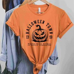 halloweentown university est 1998, fall pumpkin sweatshirt, halloweentown pumpkin, spooky season shirt, trick or treat,